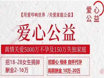 天全捐卵助孕生子 爱心志愿者招募